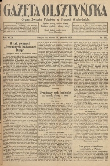 Gazeta Olsztyńska : organ Związku Polaków w Prusach Wschodnich. 1921, nr 293