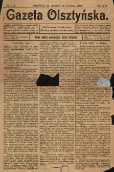 Gazeta Olsztyńska. 1901, nr 114