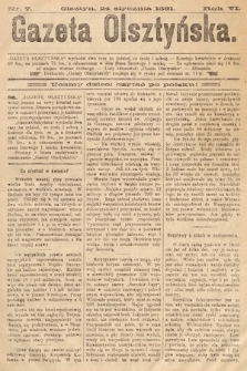 Gazeta Olsztyńska. 1891, nr 7
