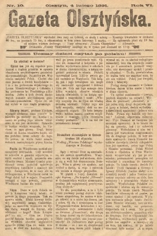 Gazeta Olsztyńska. 1891, nr 10