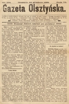 Gazeta Olsztyńska. 1891, nr 103
