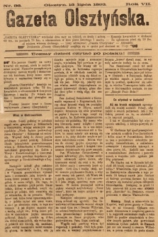 Gazeta Olsztyńska. 1892, nr 56