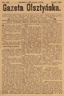 Gazeta Olsztyńska. 1892, nr 59