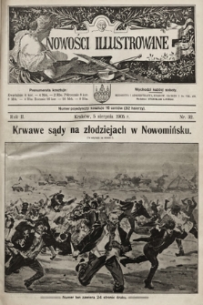 Nowości Illustrowane. 1905, nr 32