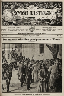 Nowości Illustrowane. 1905, nr 49