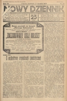 Nowy Dziennik. 1929, nr 27