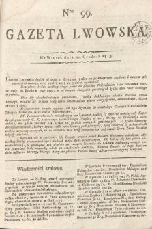Gazeta Lwowska. 1815, nr 99