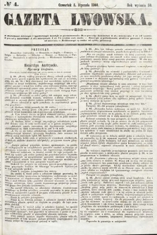 Gazeta Lwowska. 1860, nr 4