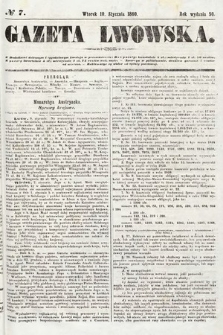 Gazeta Lwowska. 1860, nr 7