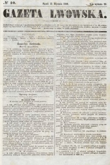 Gazeta Lwowska. 1860, nr 10