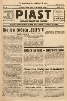 Piast : pismo polityczne, społeczne, oświatowe, poświęcone sprawom ludu polskiego. 1934, nr 5