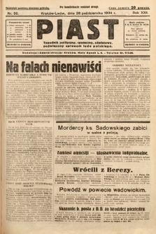 Piast : tygodnik polityczny, społeczny, oświatowy, poświęcony sprawom ludu polskiego. 1934, nr 50