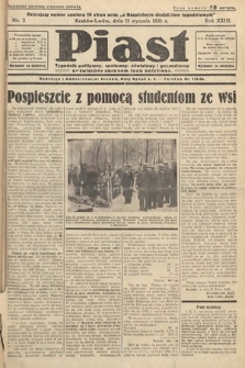 Piast : pismo polityczne, społeczne, oświatowe, poświęcone sprawom ludu polskiego. 1935, nr 2