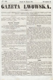 Gazeta Lwowska. 1860, nr 19