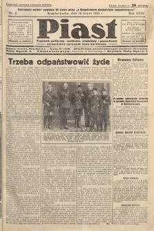 Piast : pismo polityczne, społeczne, oświatowe, poświęcone sprawom ludu polskiego. 1935, nr 6