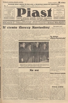 Piast : pismo polityczne, społeczne, oświatowe, poświęcone sprawom ludu polskiego. 1935, nr 9