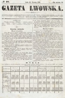 Gazeta Lwowska. 1860, nr 20