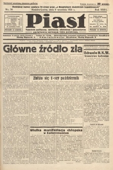 Piast : pismo polityczne, społeczne, oświatowe, poświęcone sprawom ludu polskiego. 1935, nr 36