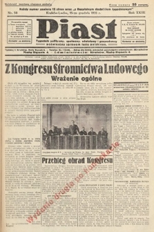 Piast : pismo polityczne, społeczne, oświatowe, poświęcone sprawom ludu polskiego. 1935, nr 50