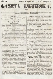 Gazeta Lwowska. 1860, nr 24