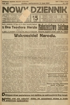 Nowy Dziennik. 1925, nr 155