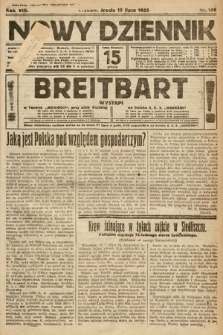 Nowy Dziennik. 1925, nr 156