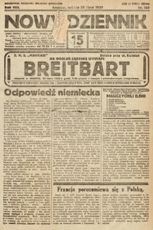 Nowy Dziennik. 1925, nr 165