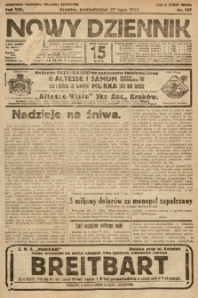 Nowy Dziennik. 1925, nr 167