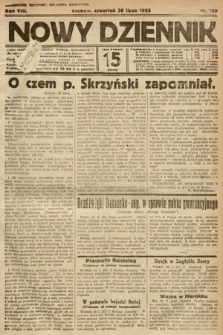 Nowy Dziennik. 1925, nr 169