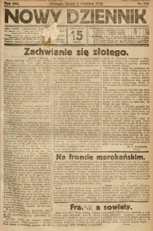 Nowy Dziennik. 1925, nr 174