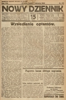 Nowy Dziennik. 1925, nr 176