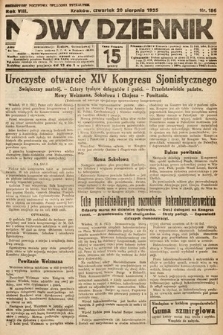 Nowy Dziennik. 1925, nr 186