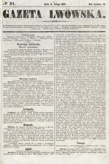 Gazeta Lwowska. 1860, nr 31