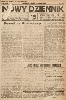 Nowy Dziennik. 1925, nr 219