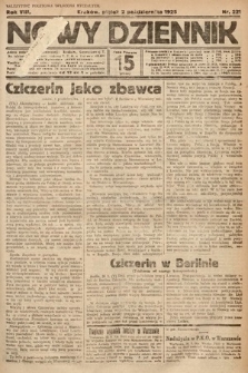 Nowy Dziennik. 1925, nr 221
