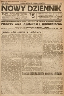 Nowy Dziennik. 1925, nr 225
