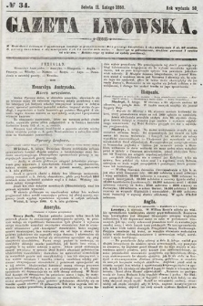 Gazeta Lwowska. 1860, nr 34