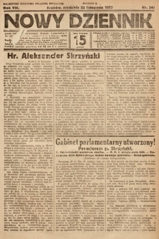 Nowy Dziennik. 1925, nr 261
