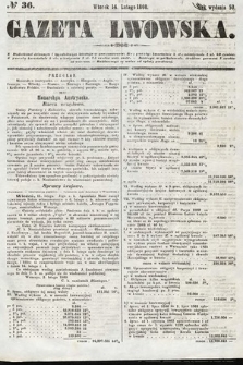 Gazeta Lwowska. 1860, nr 36