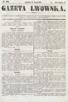Gazeta Lwowska. 1860, nr 38