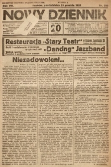 Nowy Dziennik. 1925, nr 285