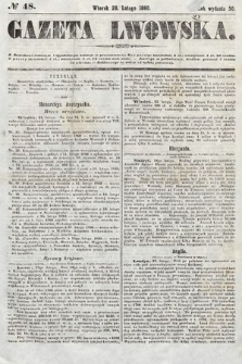 Gazeta Lwowska. 1860, nr 48