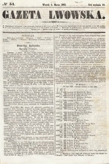 Gazeta Lwowska. 1860, nr 54
