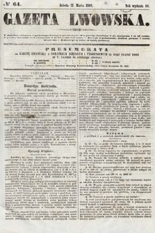 Gazeta Lwowska. 1860, nr 64