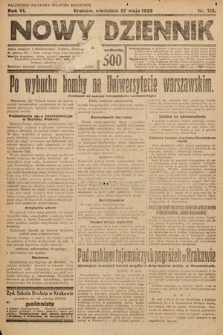 Nowy Dziennik. 1923, nr 112
