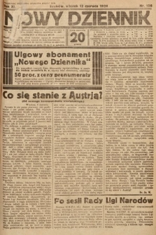 Nowy Dziennik. 1928, nr 156