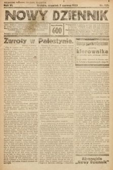 Nowy Dziennik. 1923, nr 122