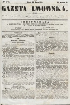 Gazeta Lwowska. 1860, nr 70