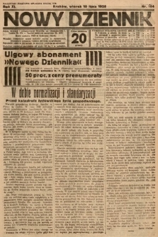 Nowy Dziennik. 1928, nr 184