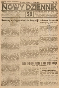 Nowy Dziennik. 1928, nr 187